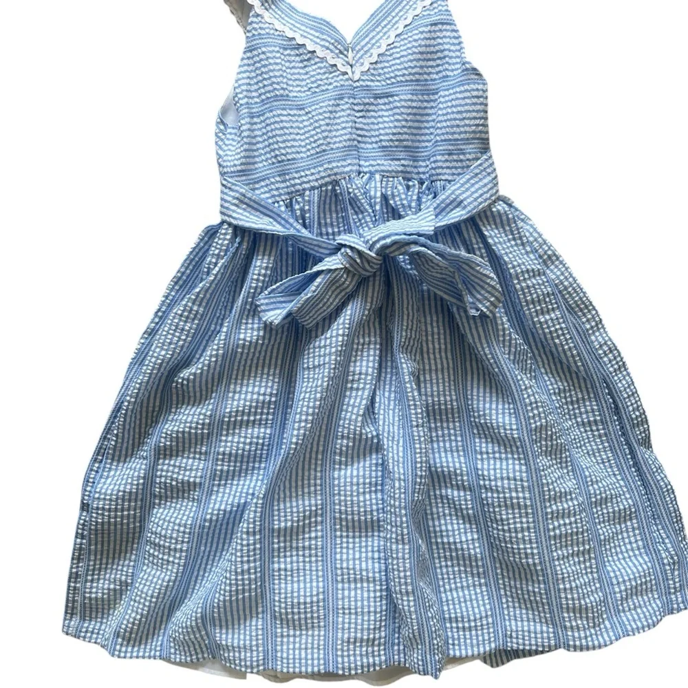 Bonnie Jean Blue Striped Dress | 5